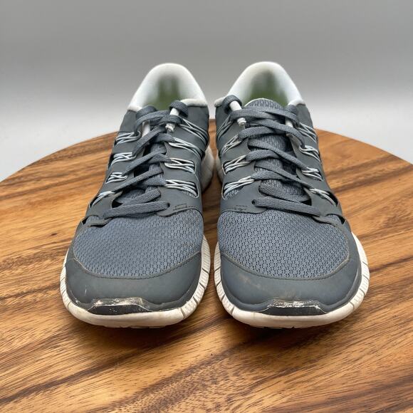 Nike Free 5.0 Shoes Mens Size 8 Gray Running Comfort Walking Gym Casual Sneakers - Picture 2 of 8